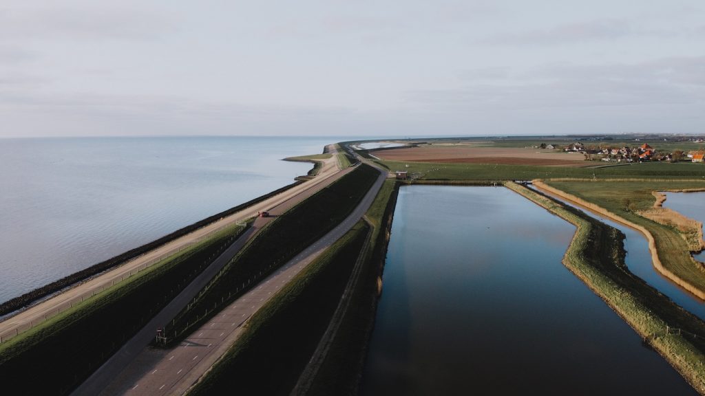 Texel met drone
