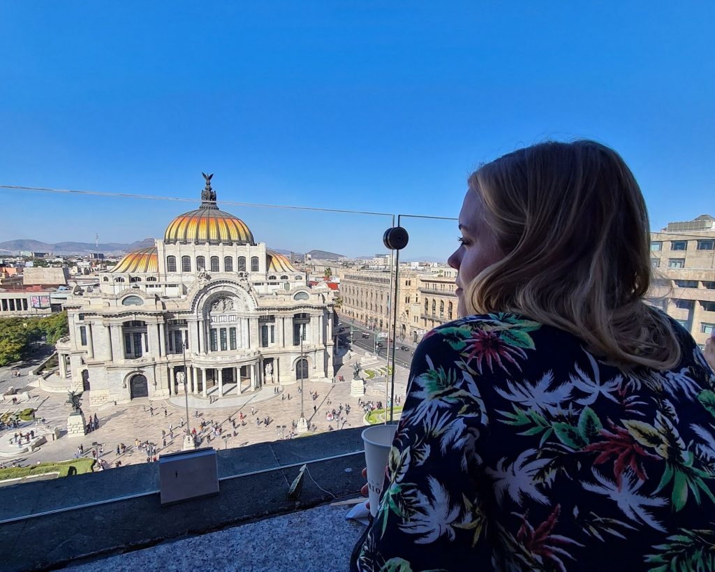 Paleis voor schone kunsten Mexico-Stad